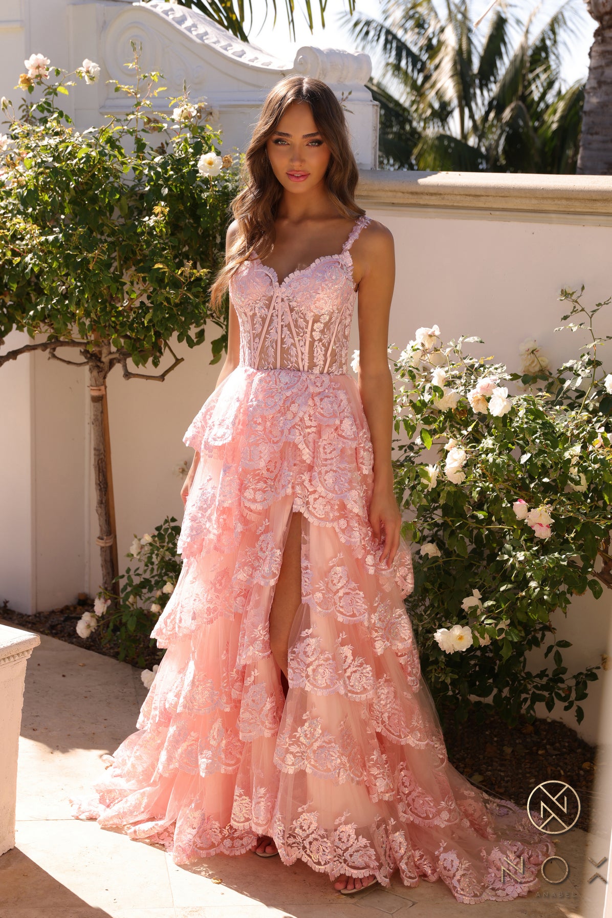 Nox Anabel R1299 Prom Dress - Fuchsia | NewYorkDress