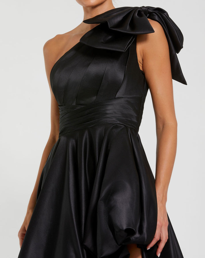 black semi formal dress plus size Mac Duggal Dress 11280 main image 0