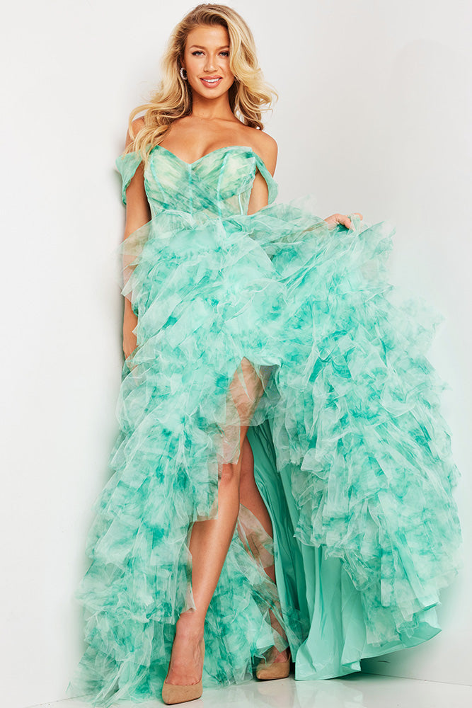 Jovani 38606 Prom Dress - Coral | NewYorkDress