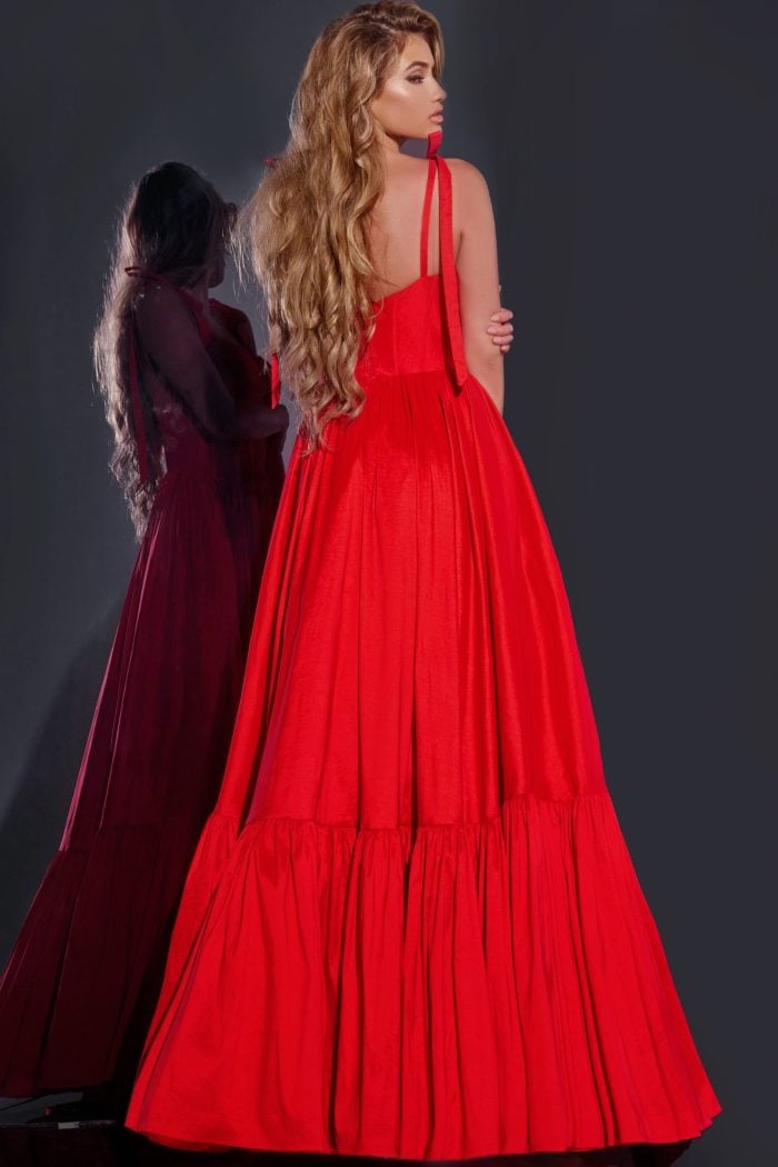 strapless open back dress Jovani 44182 – Mia Bella The Label