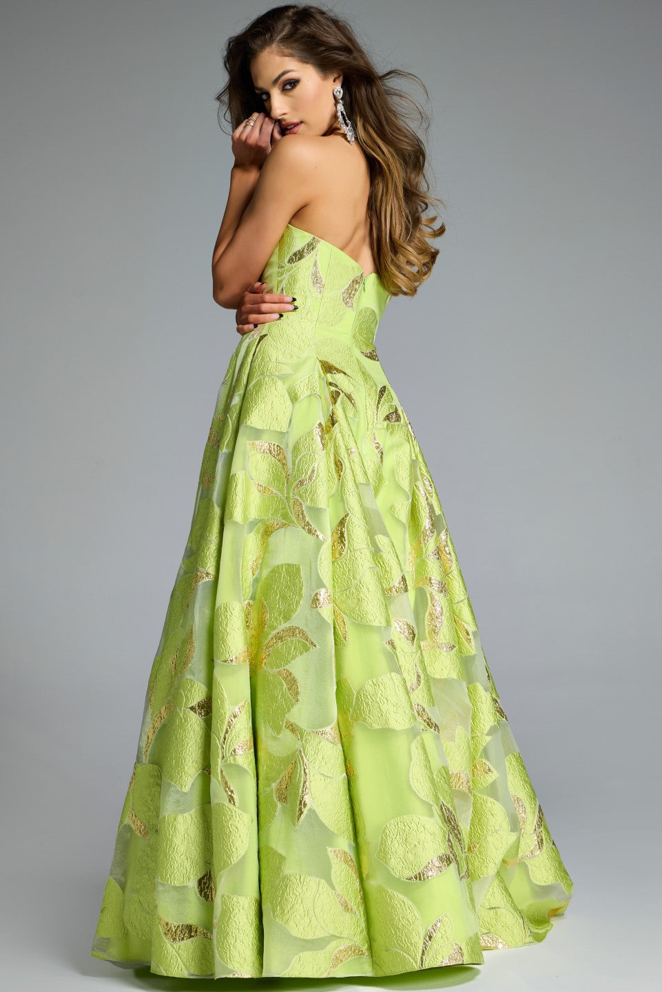 Jovani 44369 6 / green Jovani 44369 6 / green