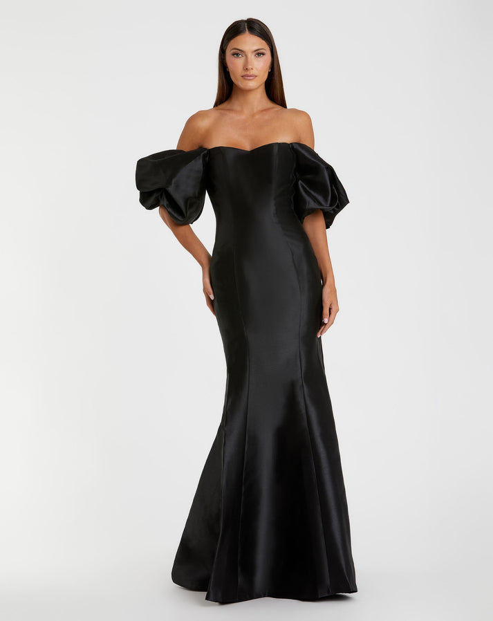 mac duggal dresses black Mac Duggal Sleeveless Sequin Midi Dress With Velvet Bow Detail