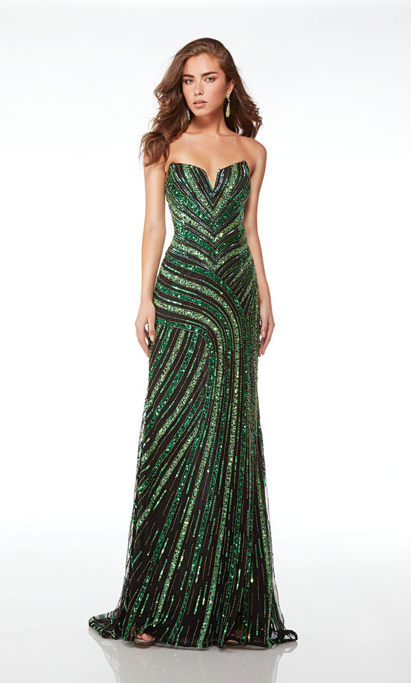 Alyce Prom Dress Green