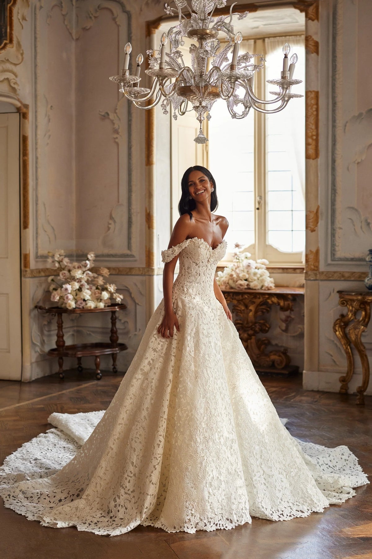 ノリタケ　4812 SATIN LACE セット Sherri Hill 81149 – Mia Bella The Label