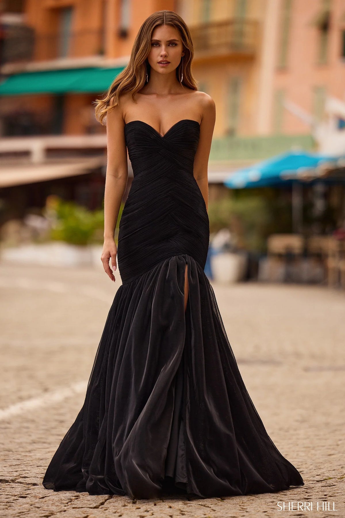 Sherri Hill 57074 00 / Gunmetal