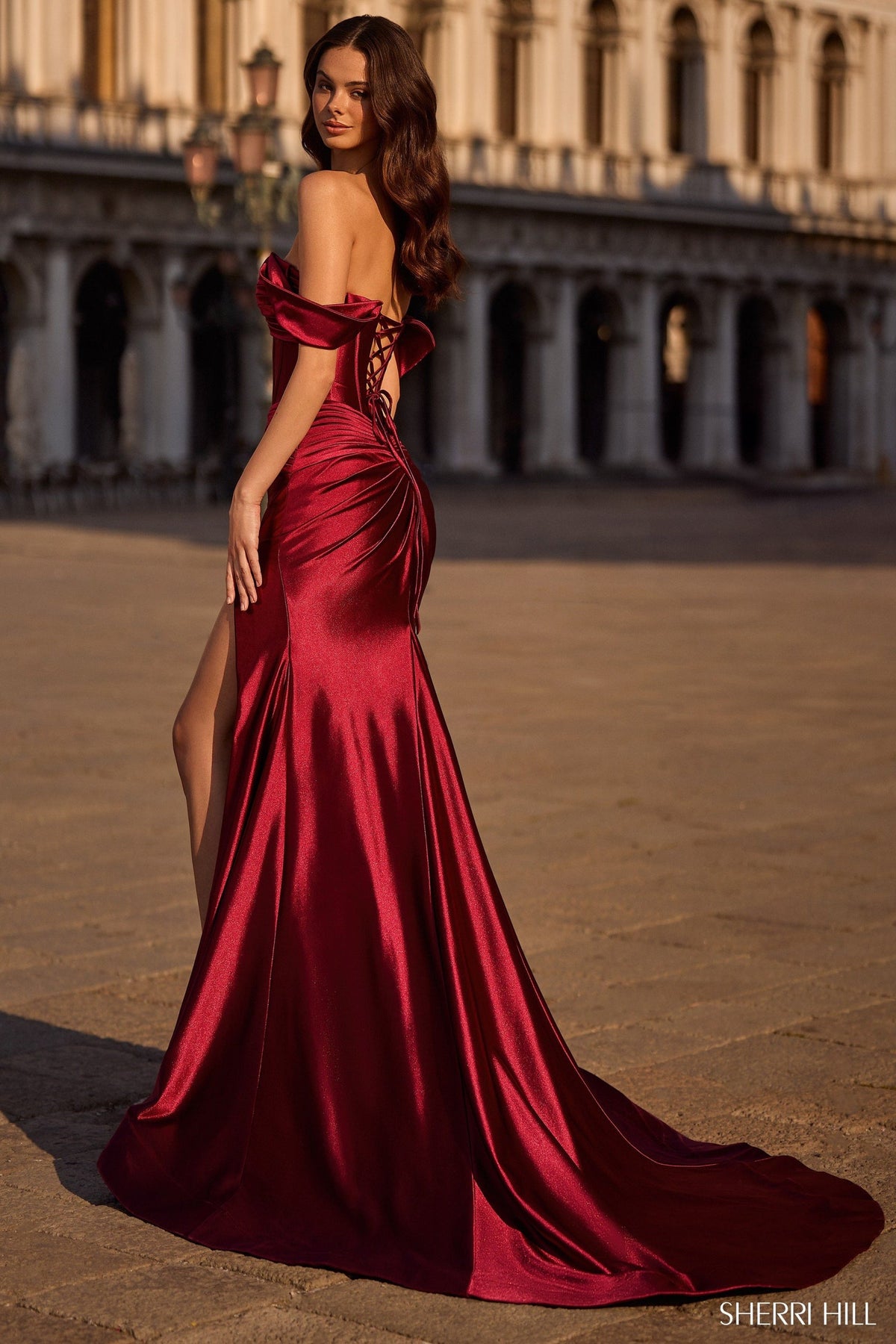 sherri hill red mermaid dress Sherri Hill - 57638