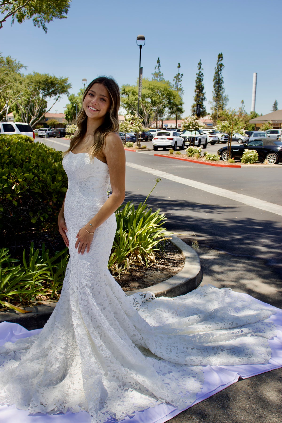 Alexis Bridal Gown 14 / Ivory/Nude