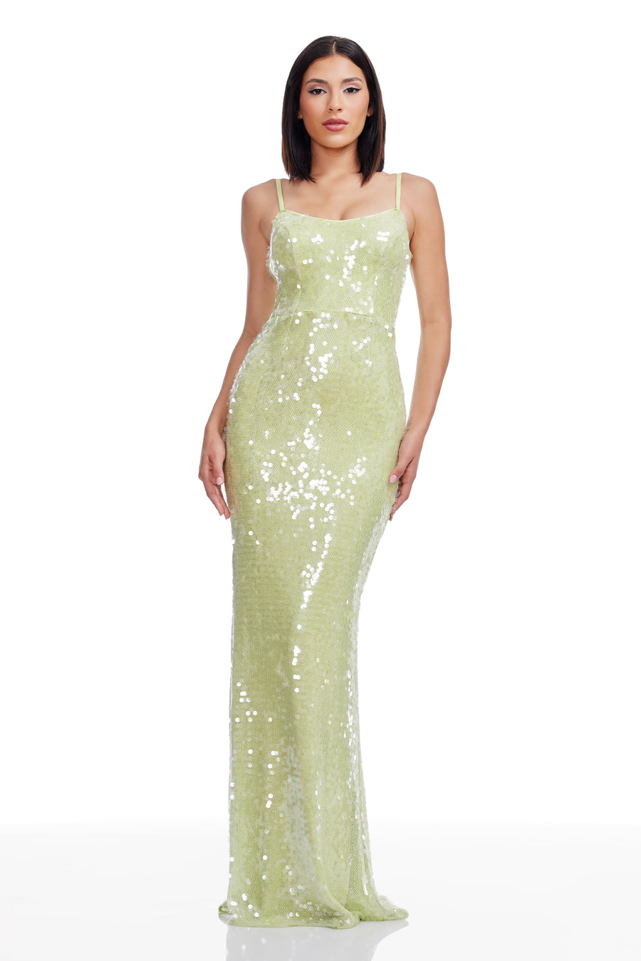 Dress The Population Giovanna Sequin Gown