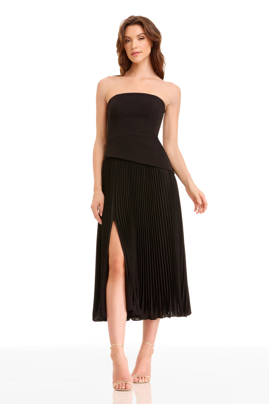 chinese dress ladies Rent Dress The Population Janelle Maxi Dress in Black Multi Sequin