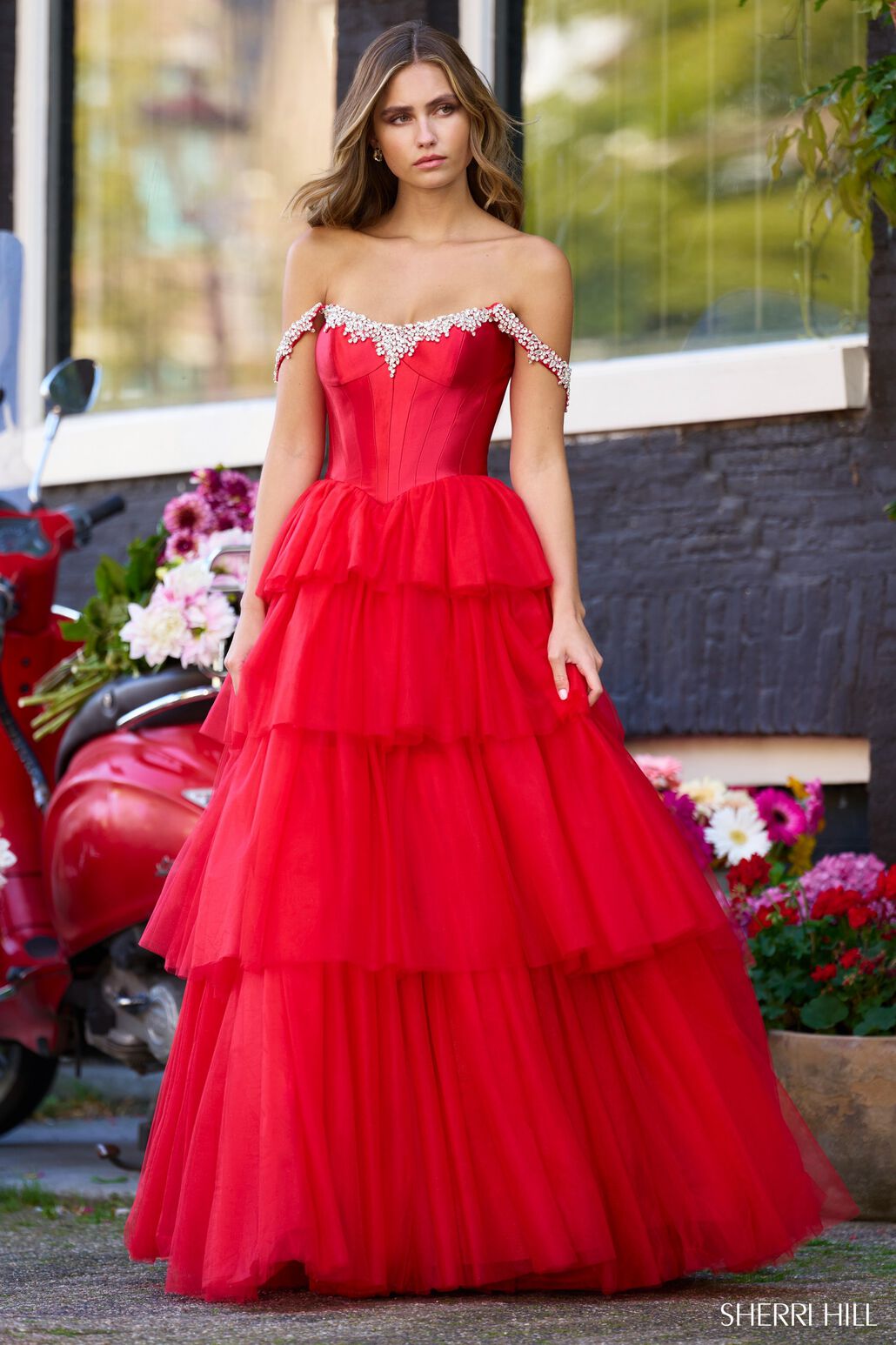 sherri hill dupe prom dresses 56147 4 / Candy Pink Color:Denim Blue and the high slit promo:10/7/25 Women's Havana Mini Dress