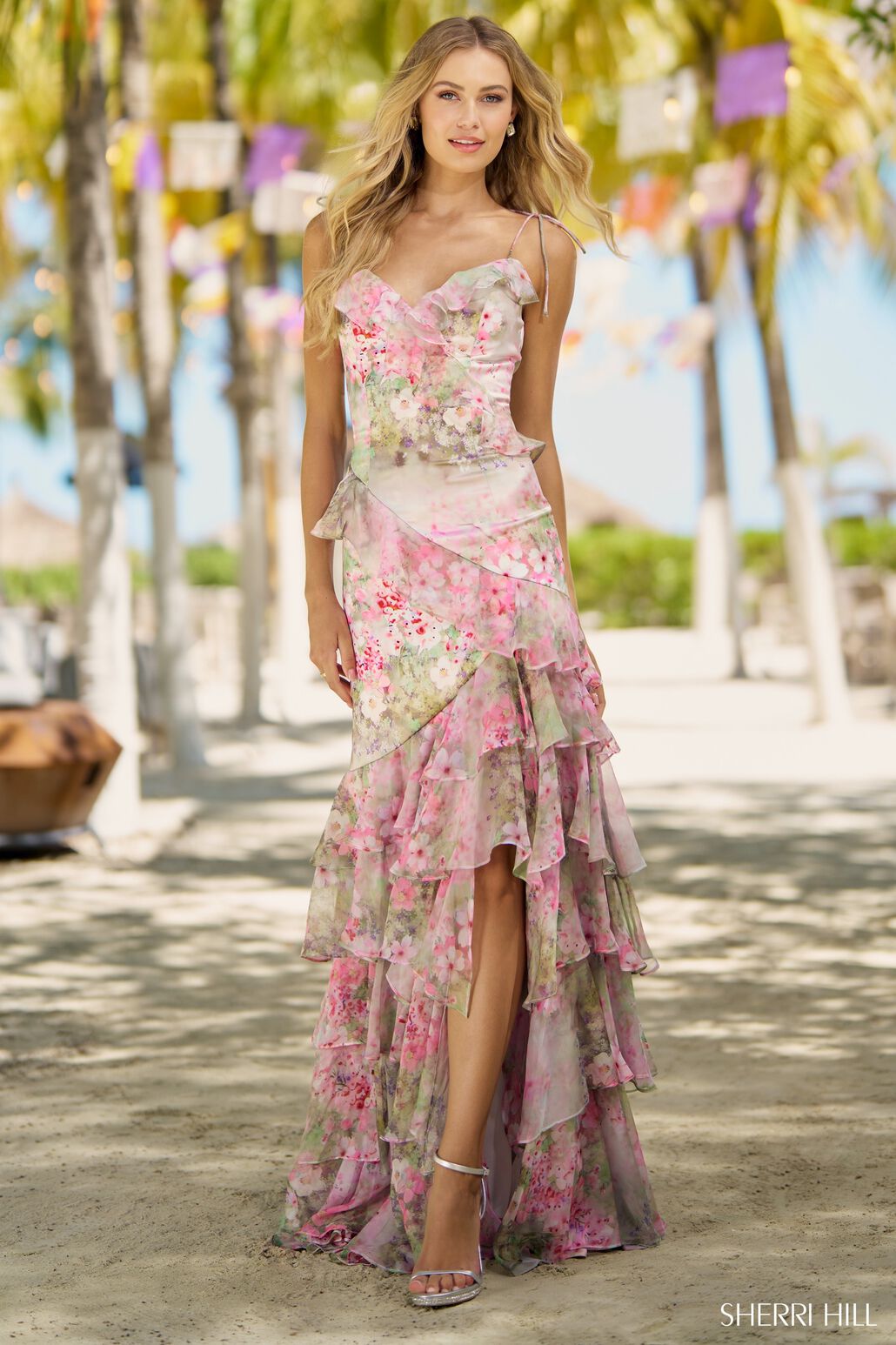 Sherri Hill 56168 Dress | Sherri Hill Dresses | Formal Approach 4 / Lilac Multi Sherri Hill 56168 Dress | Sherri Hill Dresses | Formal Approach 4 / Lilac Multi
