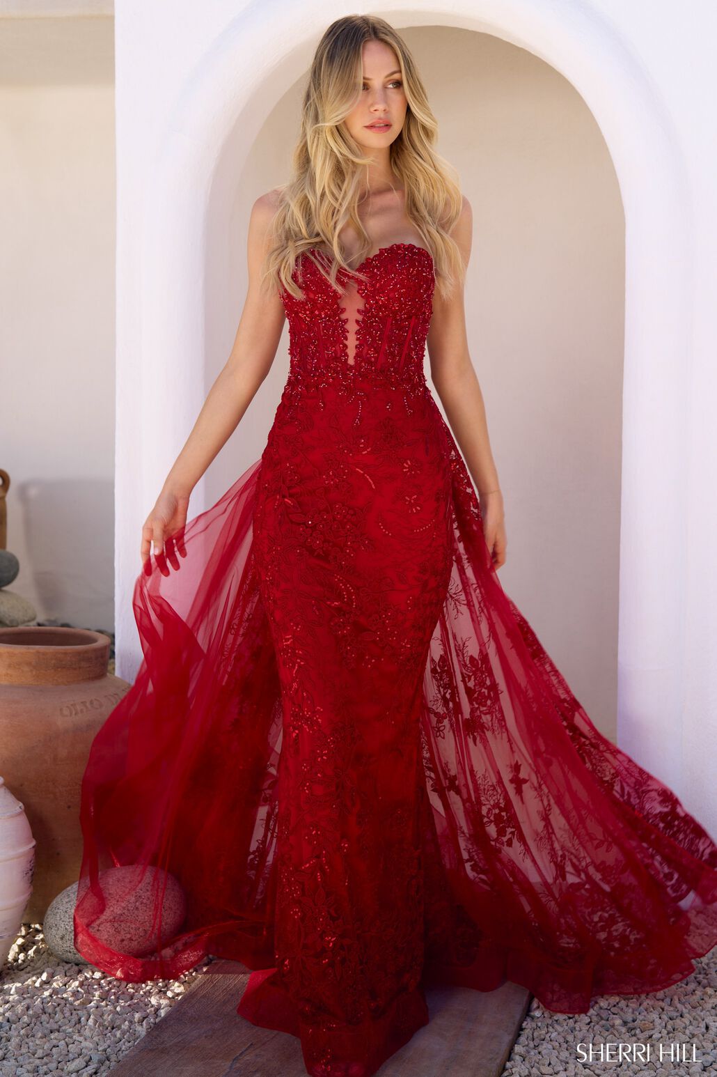 Sherri Hill 56670 Prom Dress - Fuchsia