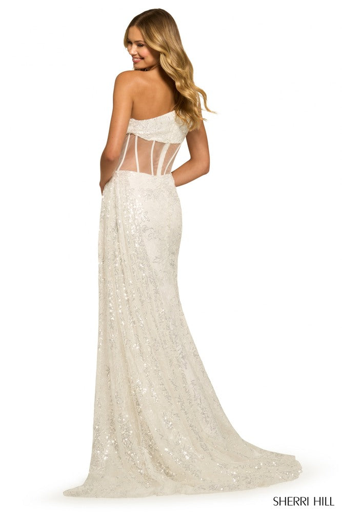 sherri hill white sequin dress Buy dress style  54842 designed by SherriHill