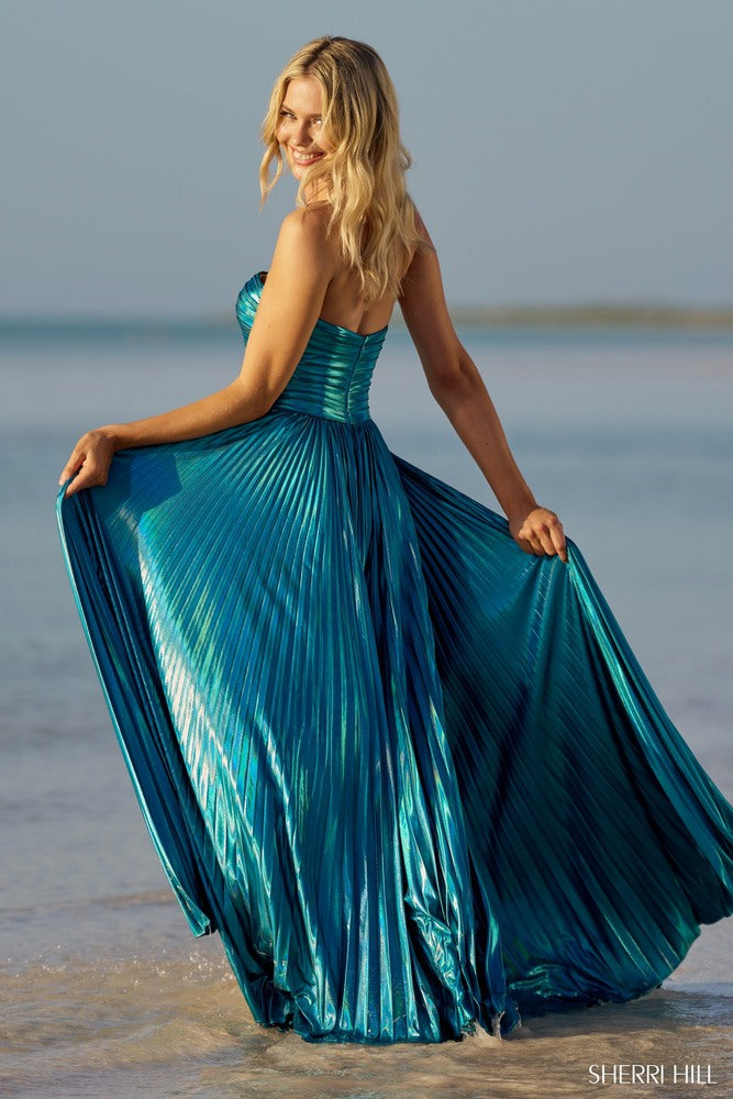 Sherri Hill 55768 8 / Malachite Blue
