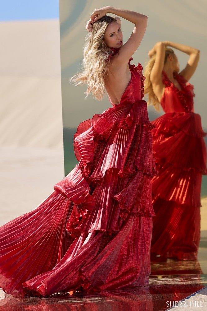 Sherri Hill 56801 10 / Red