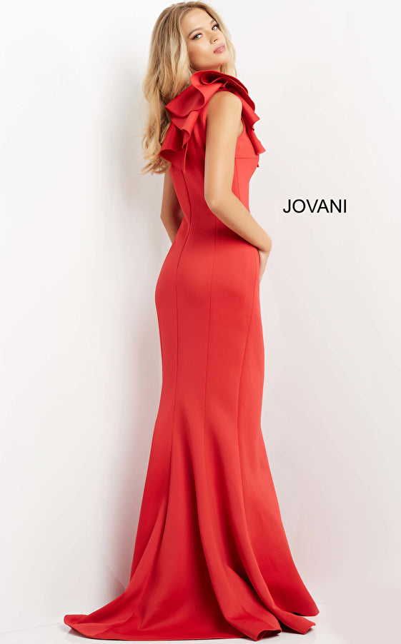 chinese dress ladies Jovani 09987 Sequin Mermaid Gown main image 0