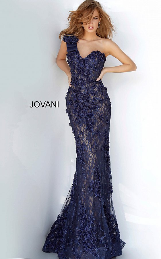 Jovani Evenings Dress 3375 Latte / 12 Jovani Evenings Dress 3375 Latte / 12