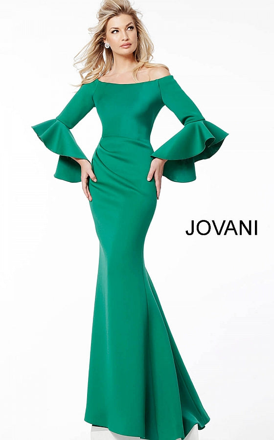 jovani green mermaid dress Jovani 59993 2 / Navy