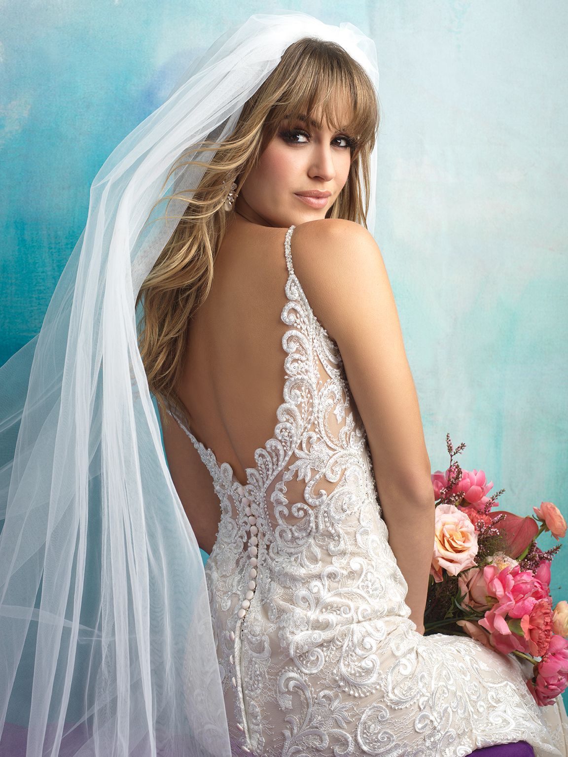 Allure wedding shop dress 9501