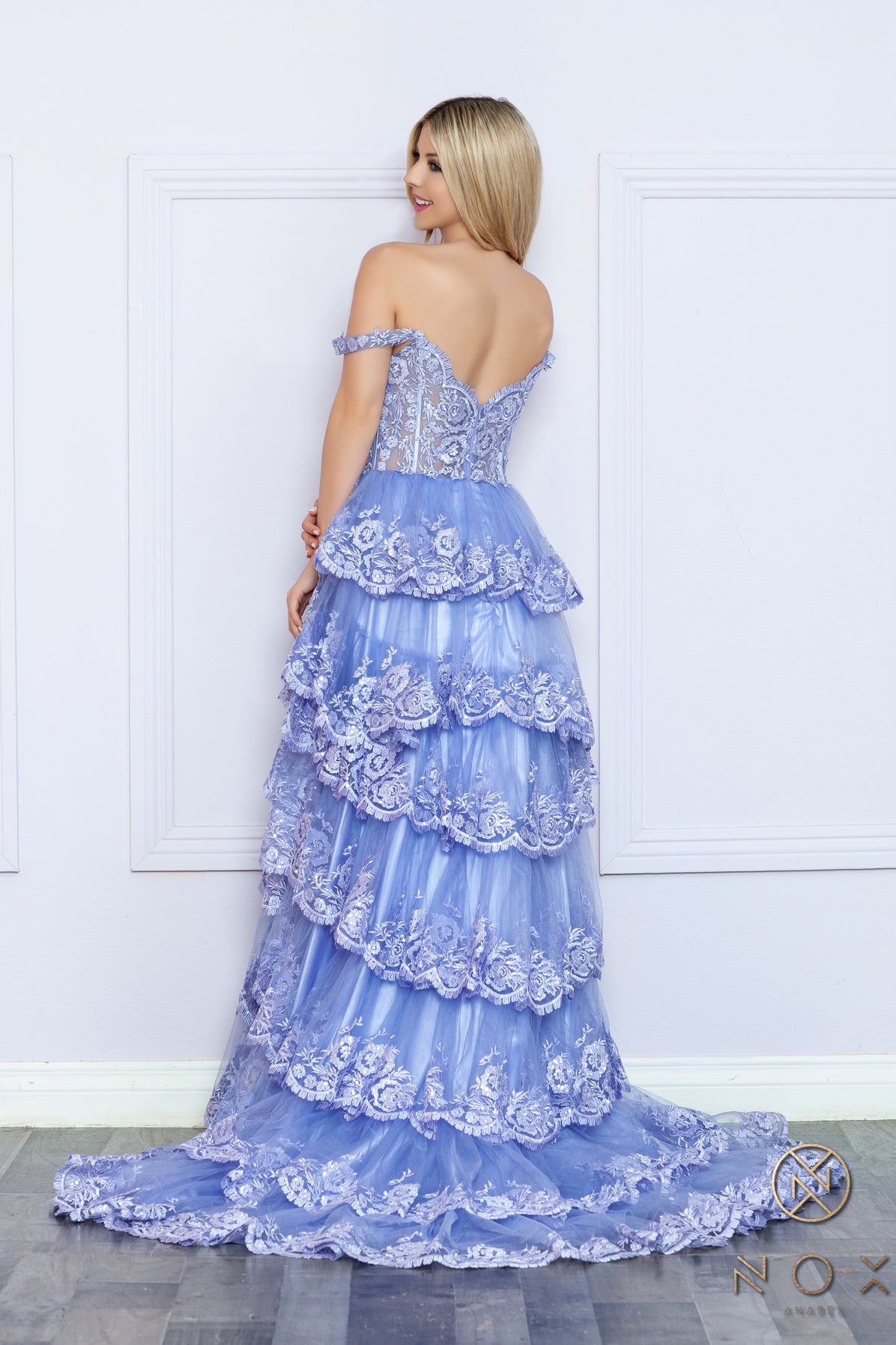 Nox Anabel R1299 Prom Dress - Fuchsia | NewYorkDress Nox Anabel R1299 Prom Dress - Fuchsia | NewYorkDress