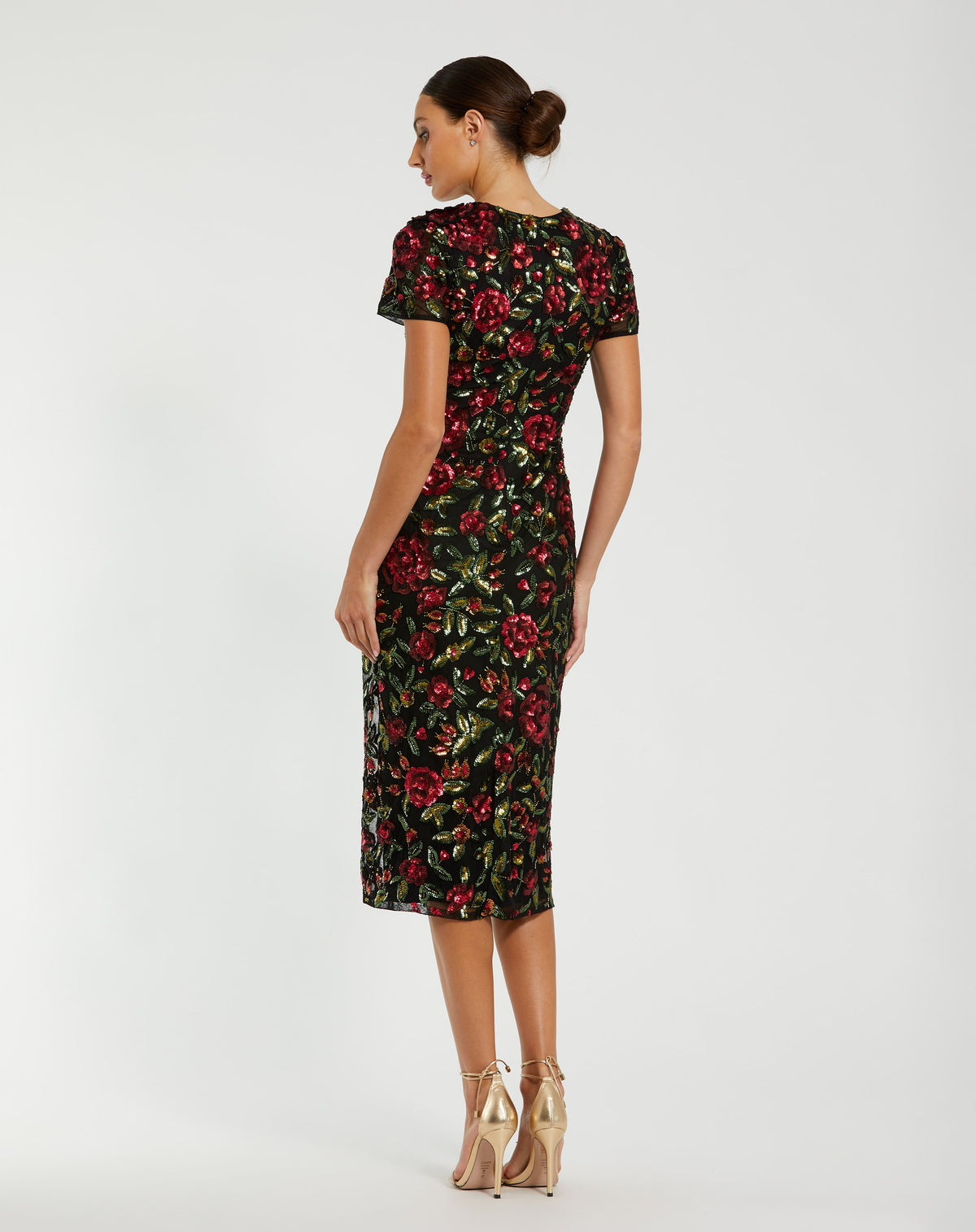 Mac Duggal 10075 - Black Multi