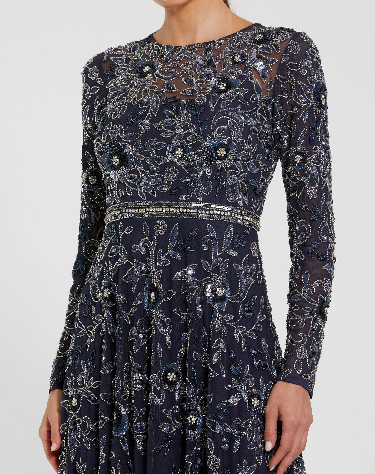 Mac Duggal 10093 - Midnight