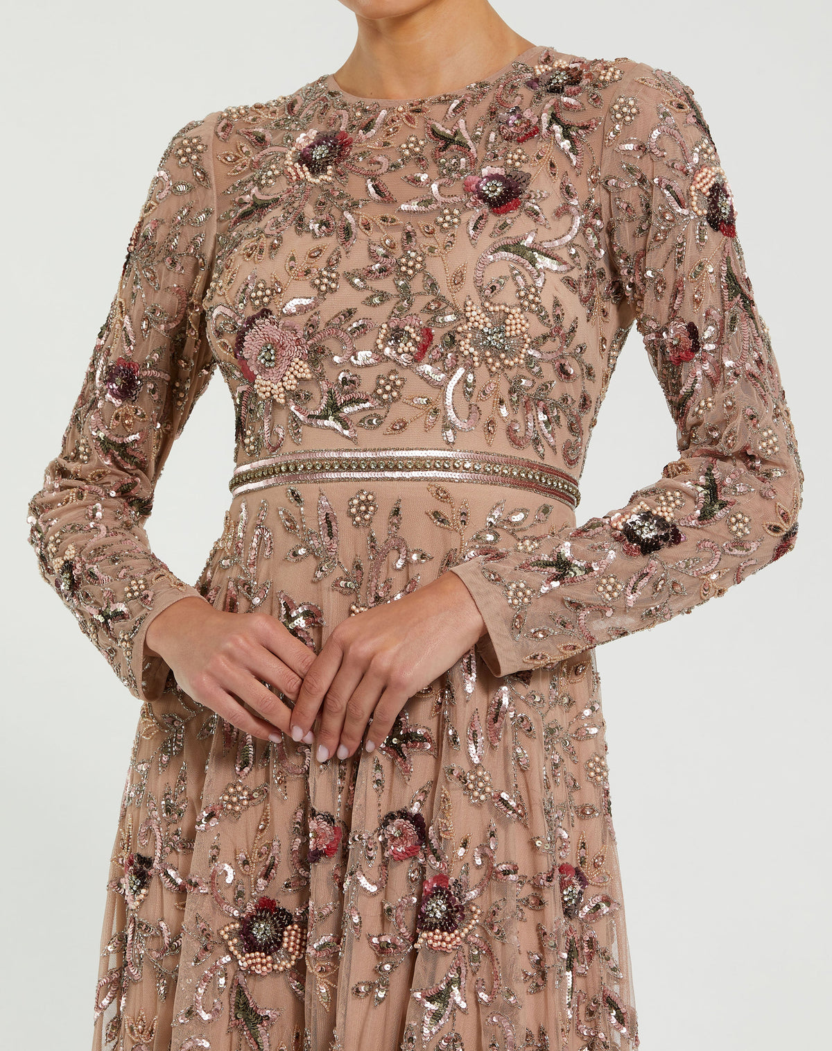 Mac Duggal 10093 - Mocha
