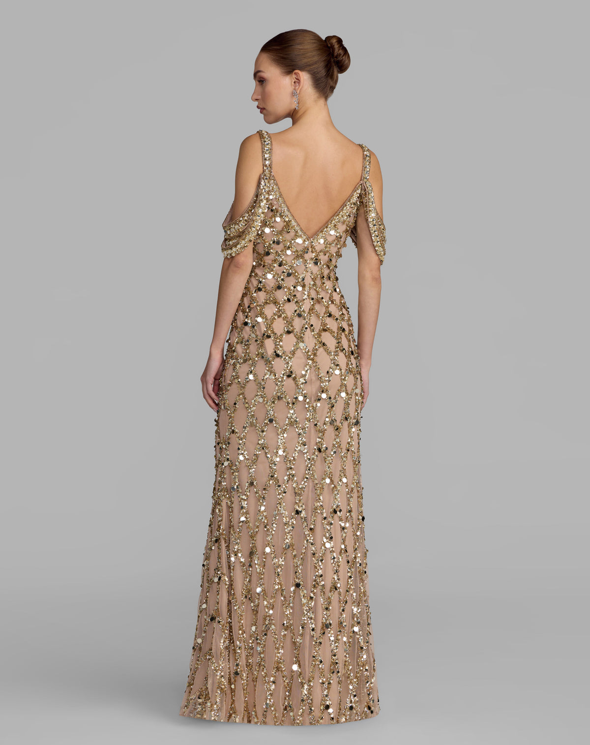 Mac Duggal 10139 - Gold