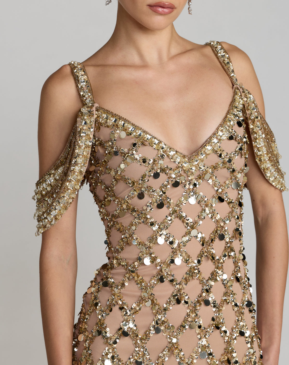 Mac Duggal 10139 - Gold