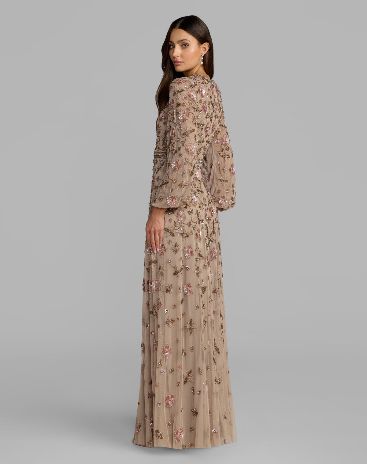 Mac Duggal 10146 - Taupe