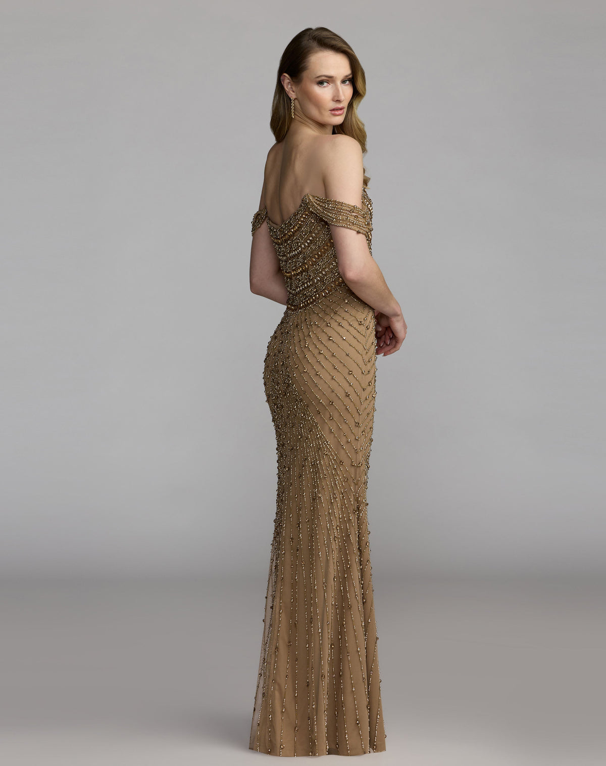 Mac Duggal 10148 - Nutmeg