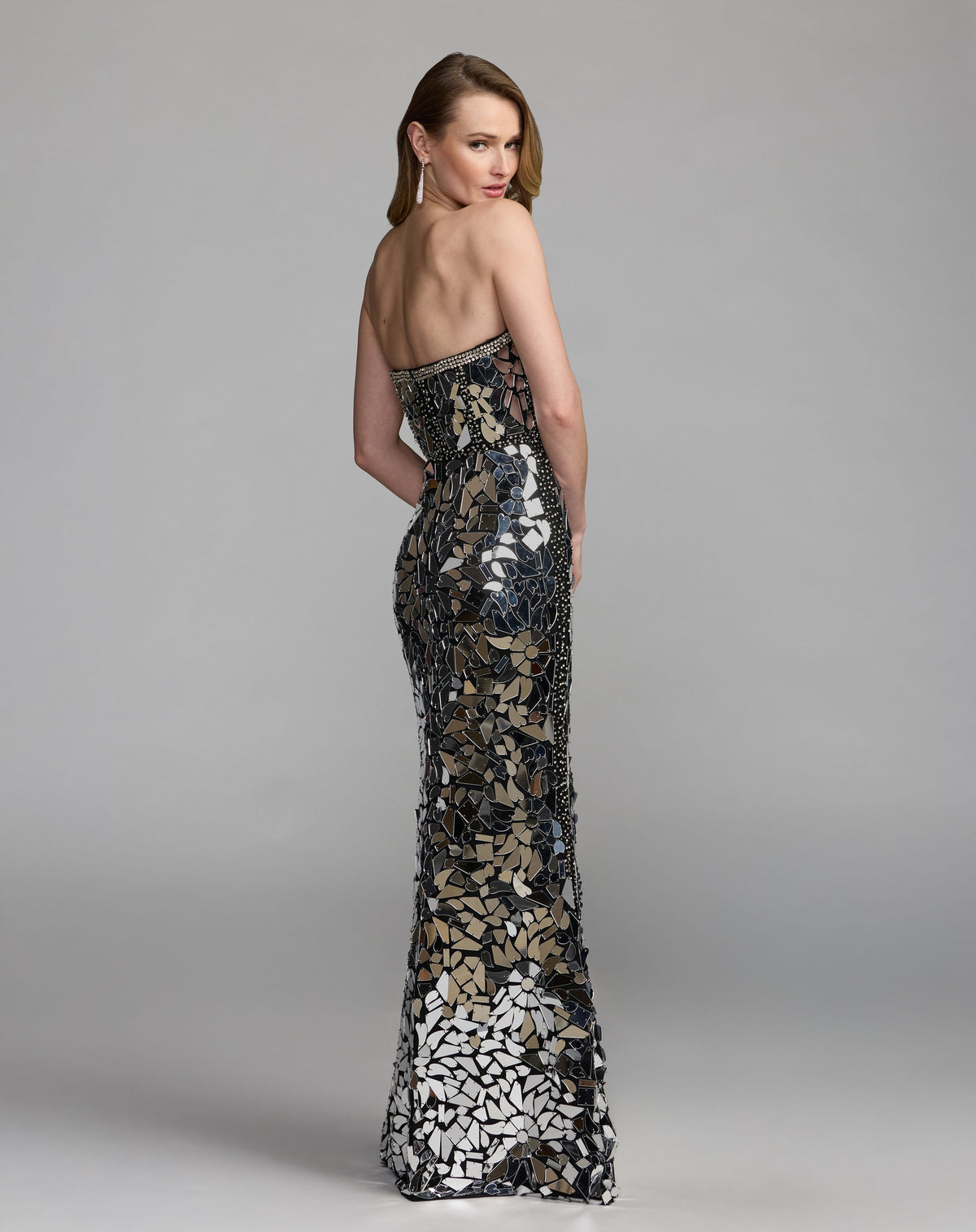Mac Duggal 10182 - Silver