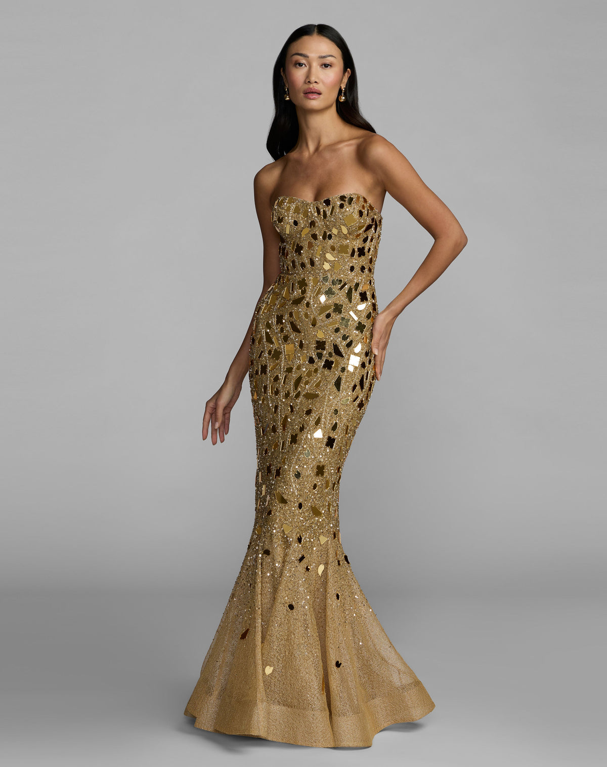 Mac Duggal 10201 - Gold