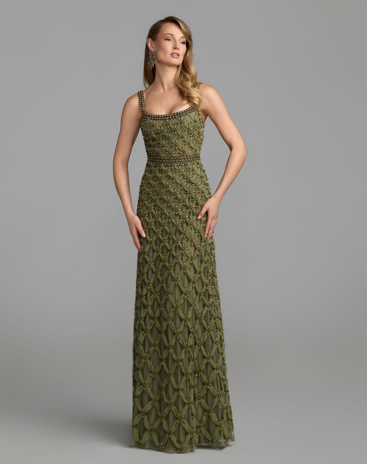 Mac Duggal 10223 - Olive