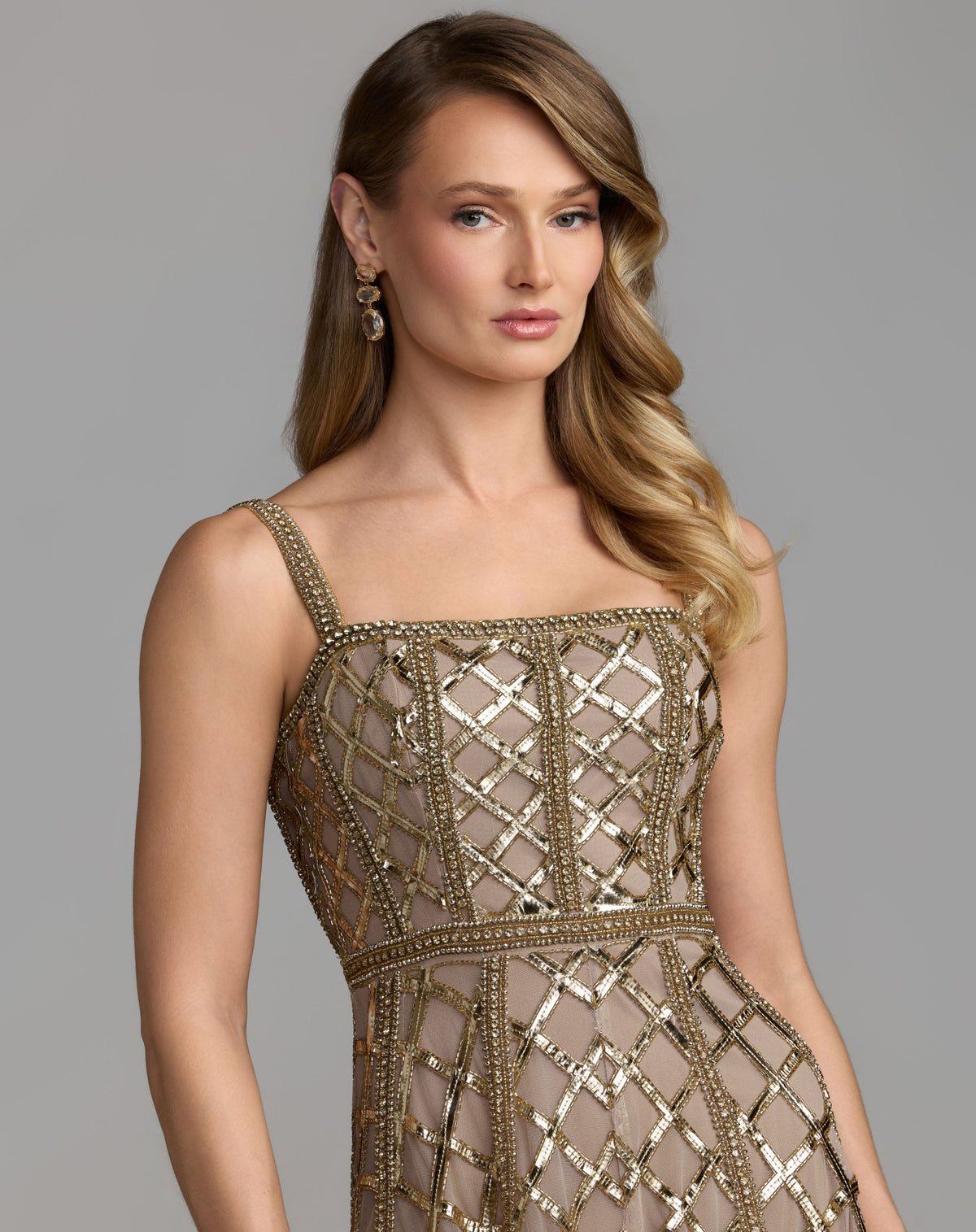 Mac Duggal 10233 - Gold
