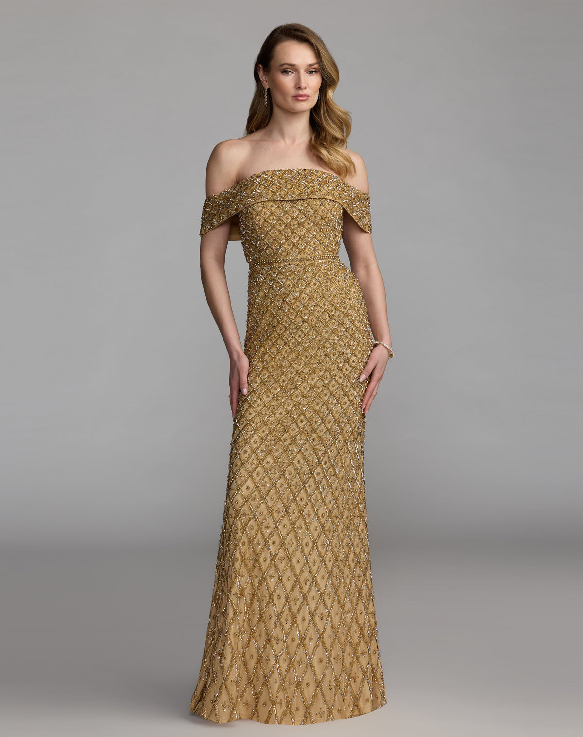 Mac Duggal 10259 - Gold