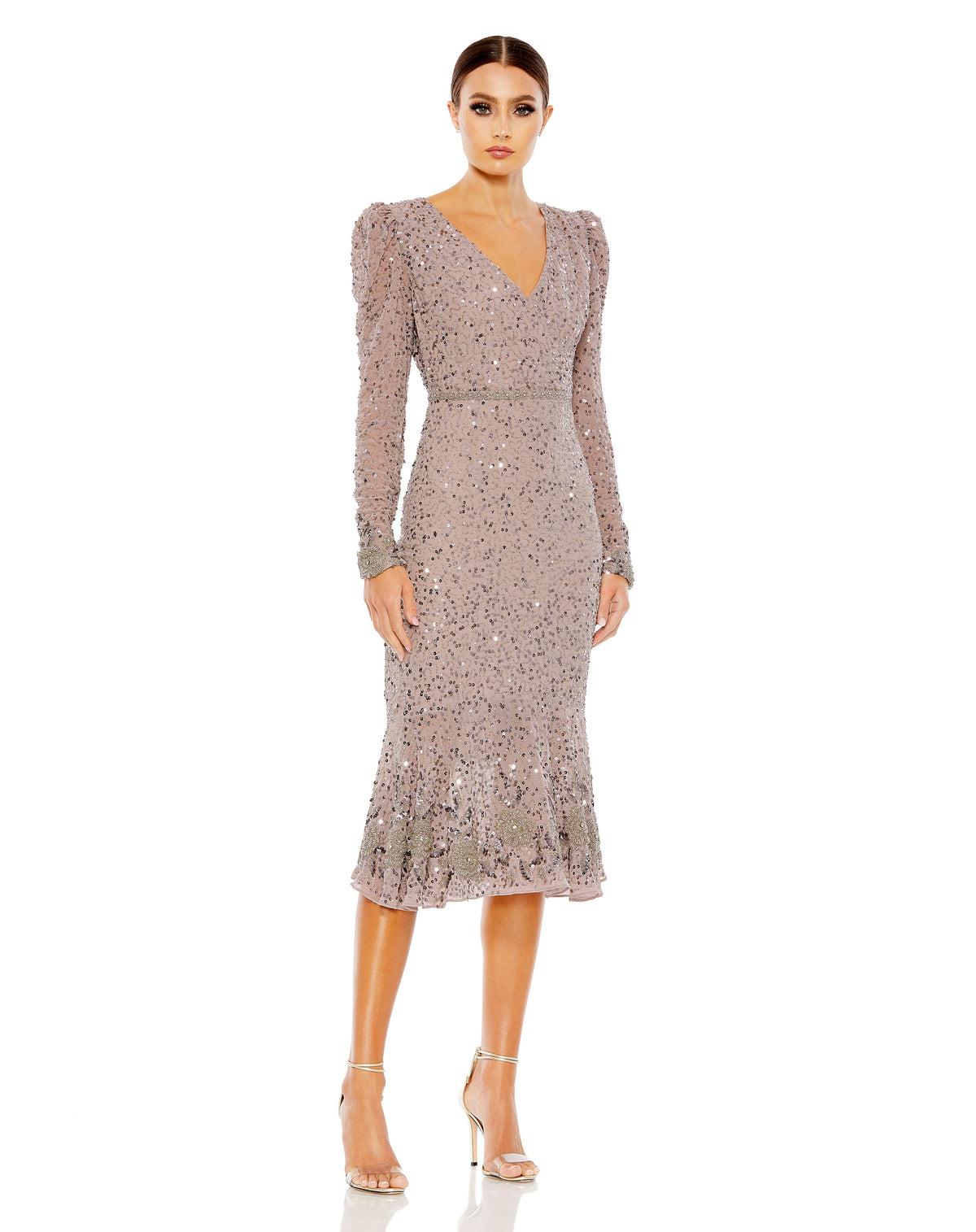 Mac Duggal 10740 - Smokey Purple
