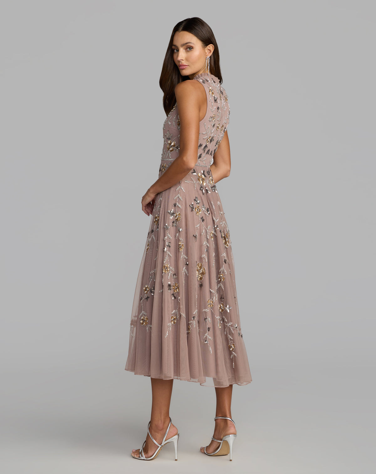 Mac Duggal 10815 - Taupe
