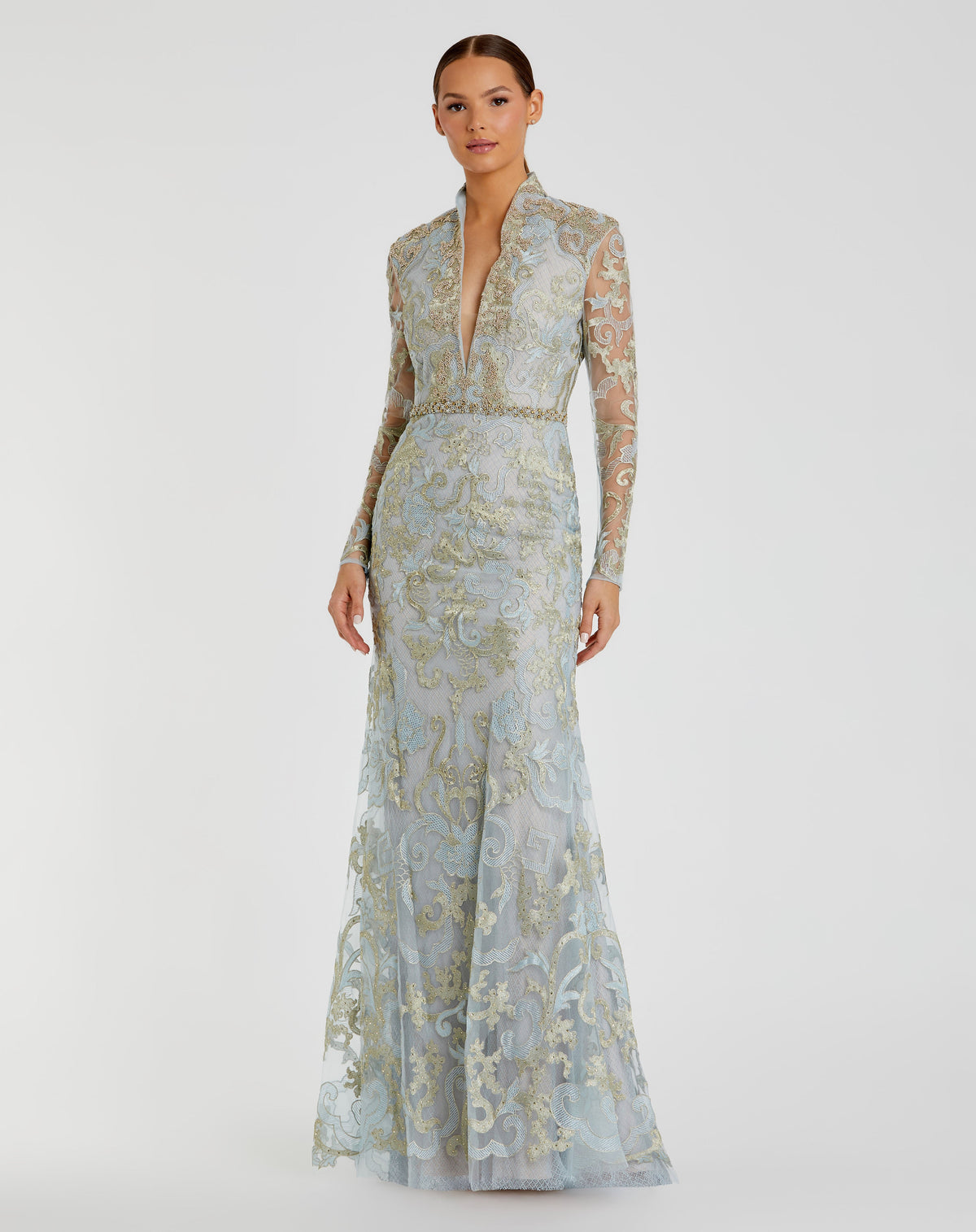 Mac Duggal 11165 - Powder Blue