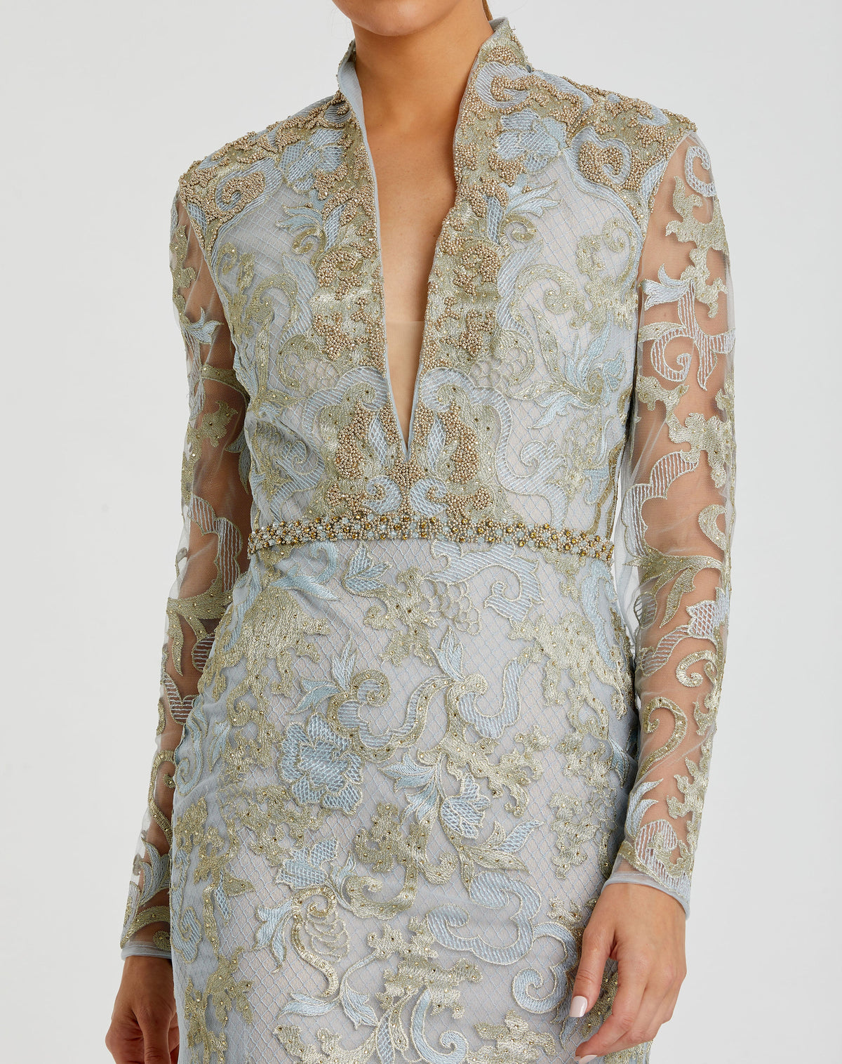 Mac Duggal 11165 - Powder Blue