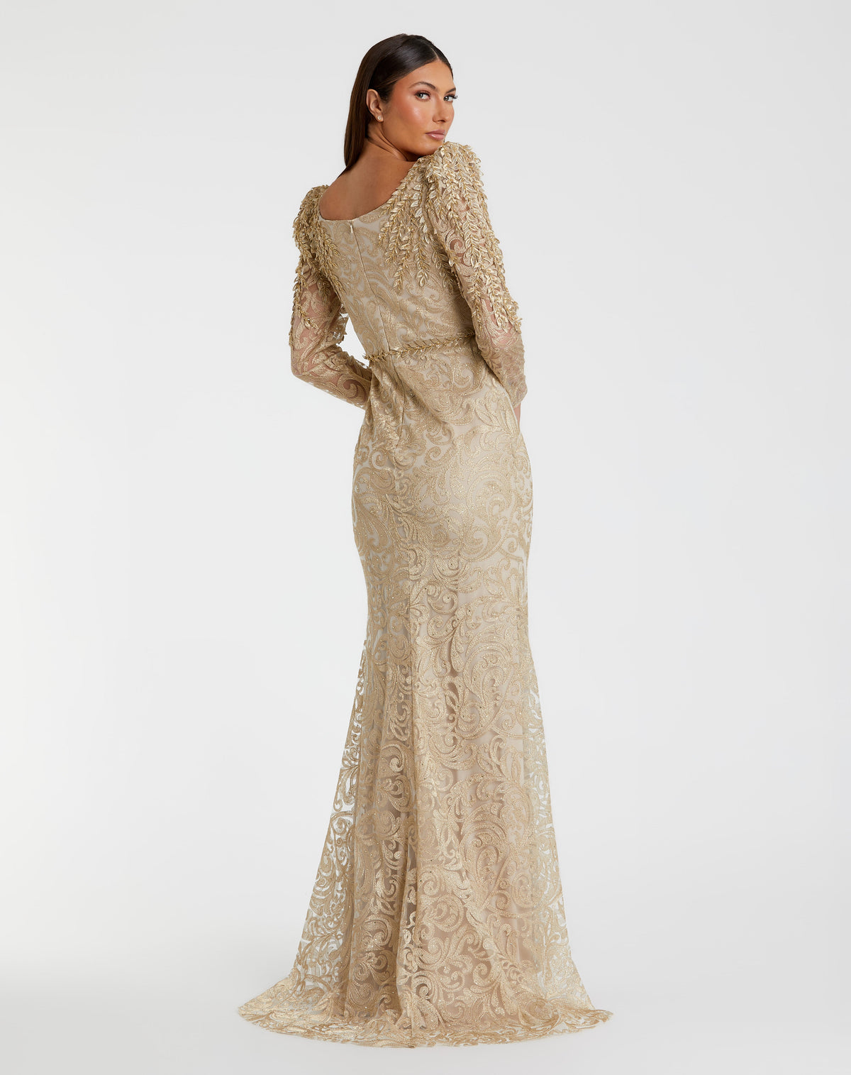 Mac Duggal 11187 - Light Gold