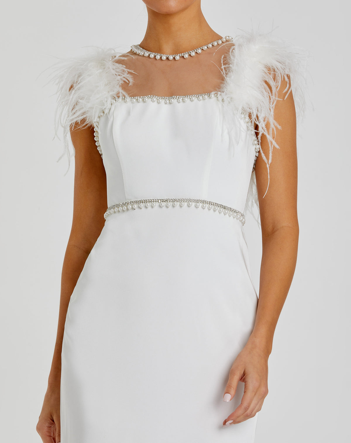 Mac Duggal 11438 - White