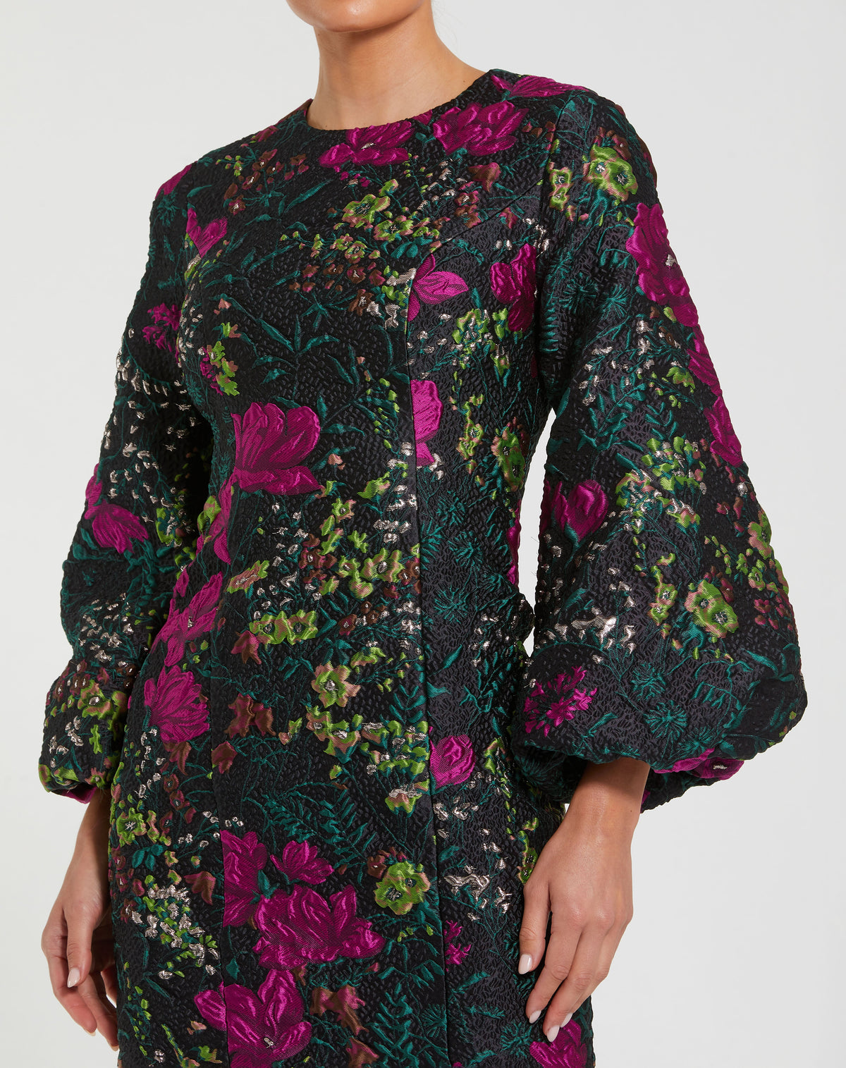 Mac Duggal 11609 - Black Multi