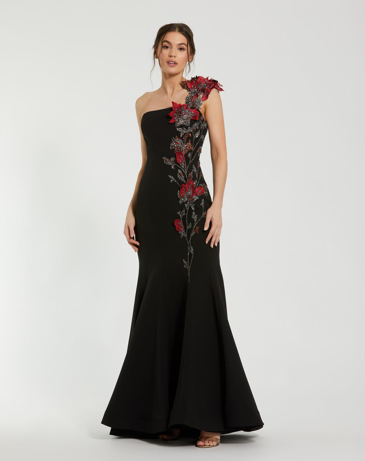 Mac Duggal 11779 - Black Multi
