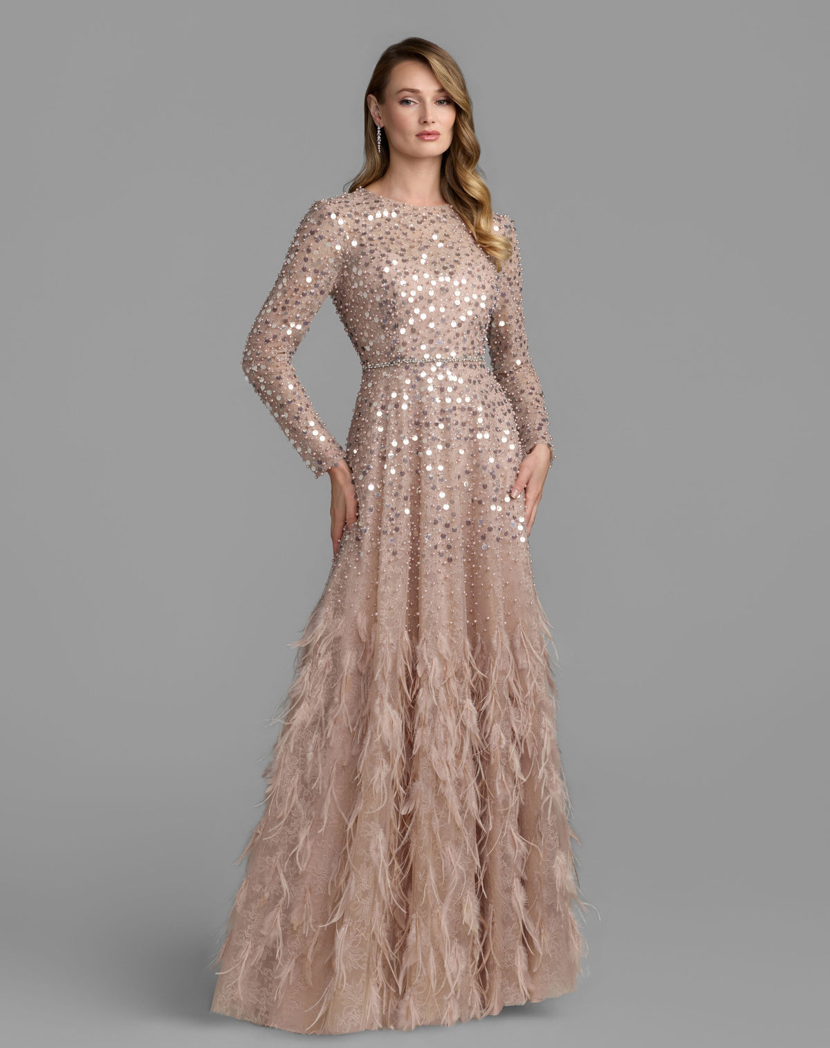 Mac Duggal 11782 - Dusty Rose