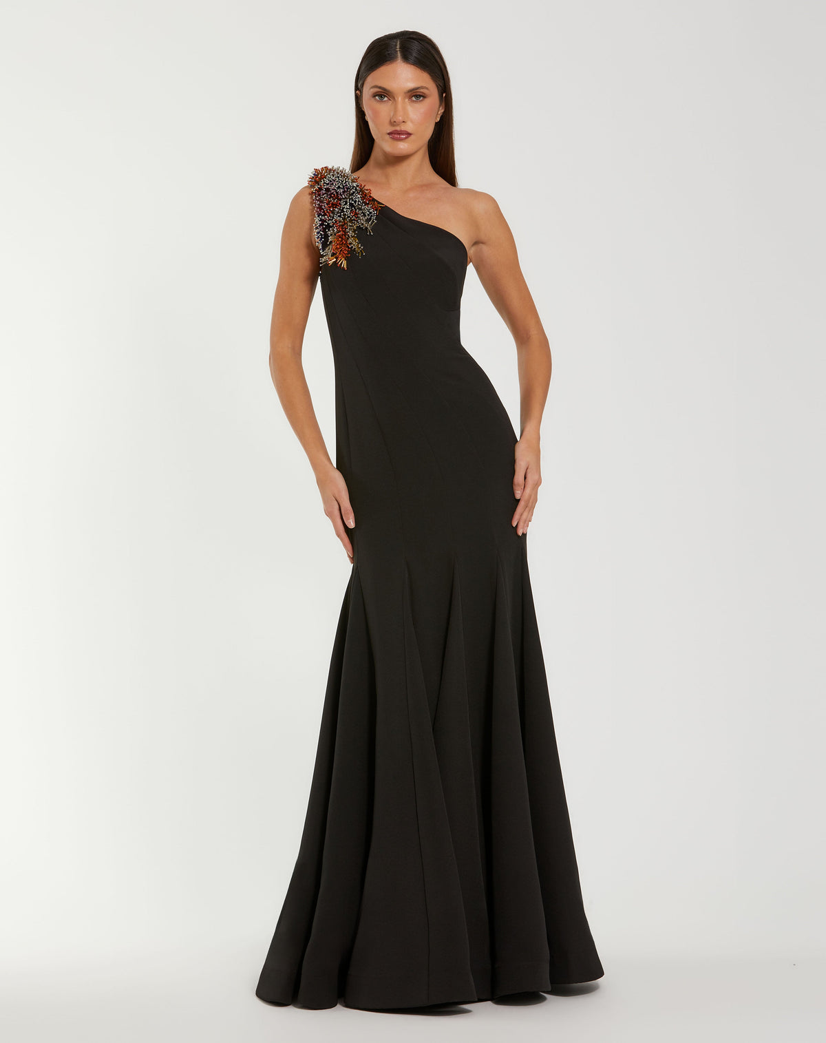 Mac Duggal 11843 - Black Multi