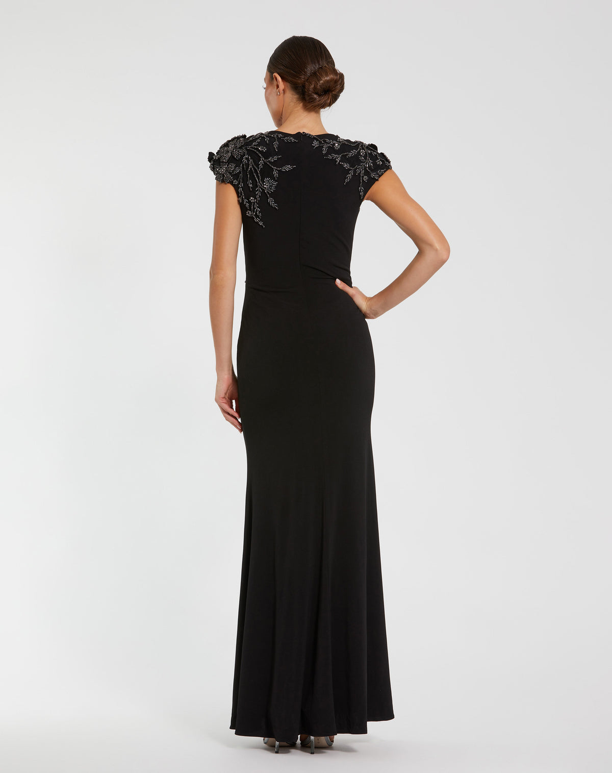 Mac Duggal 11847 - Black Multi