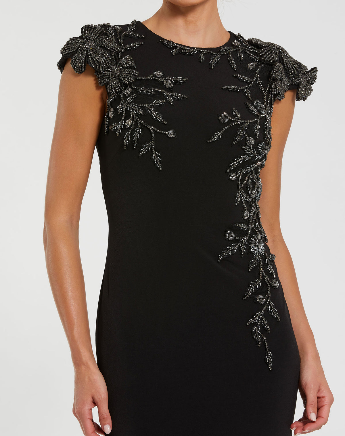 Mac Duggal 11847 - Black Multi