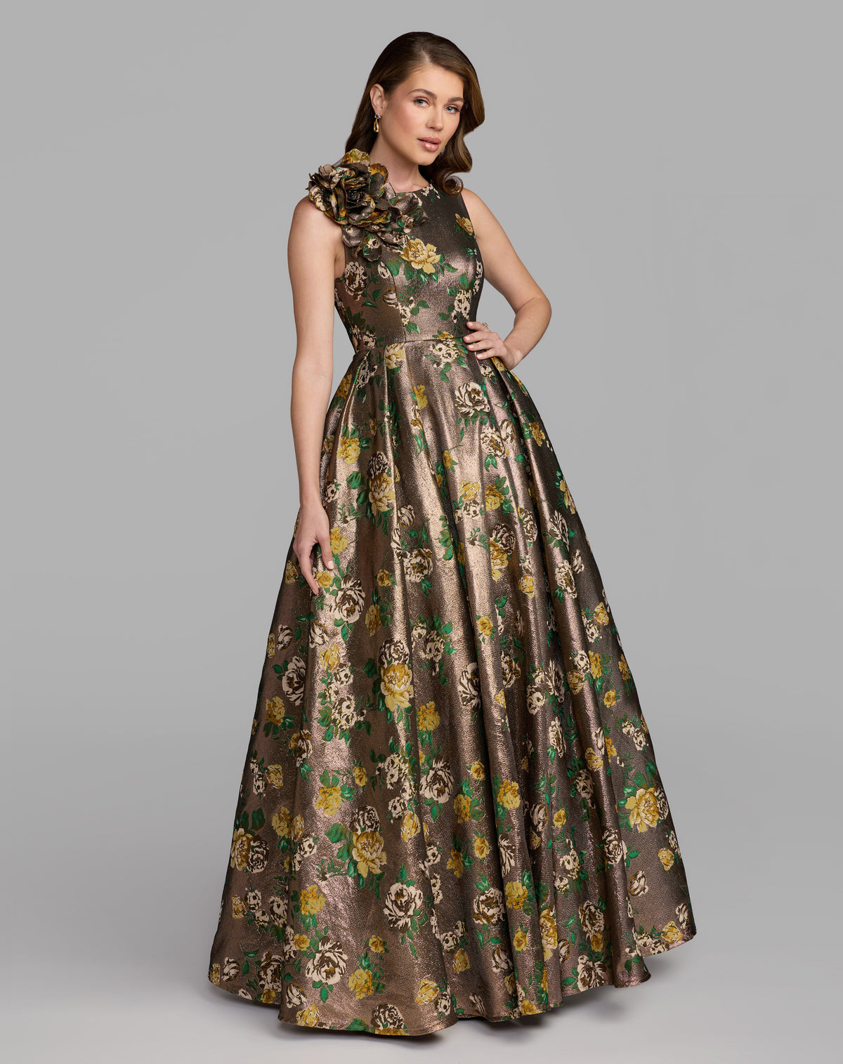 Mac Duggal 11873 - Gold
