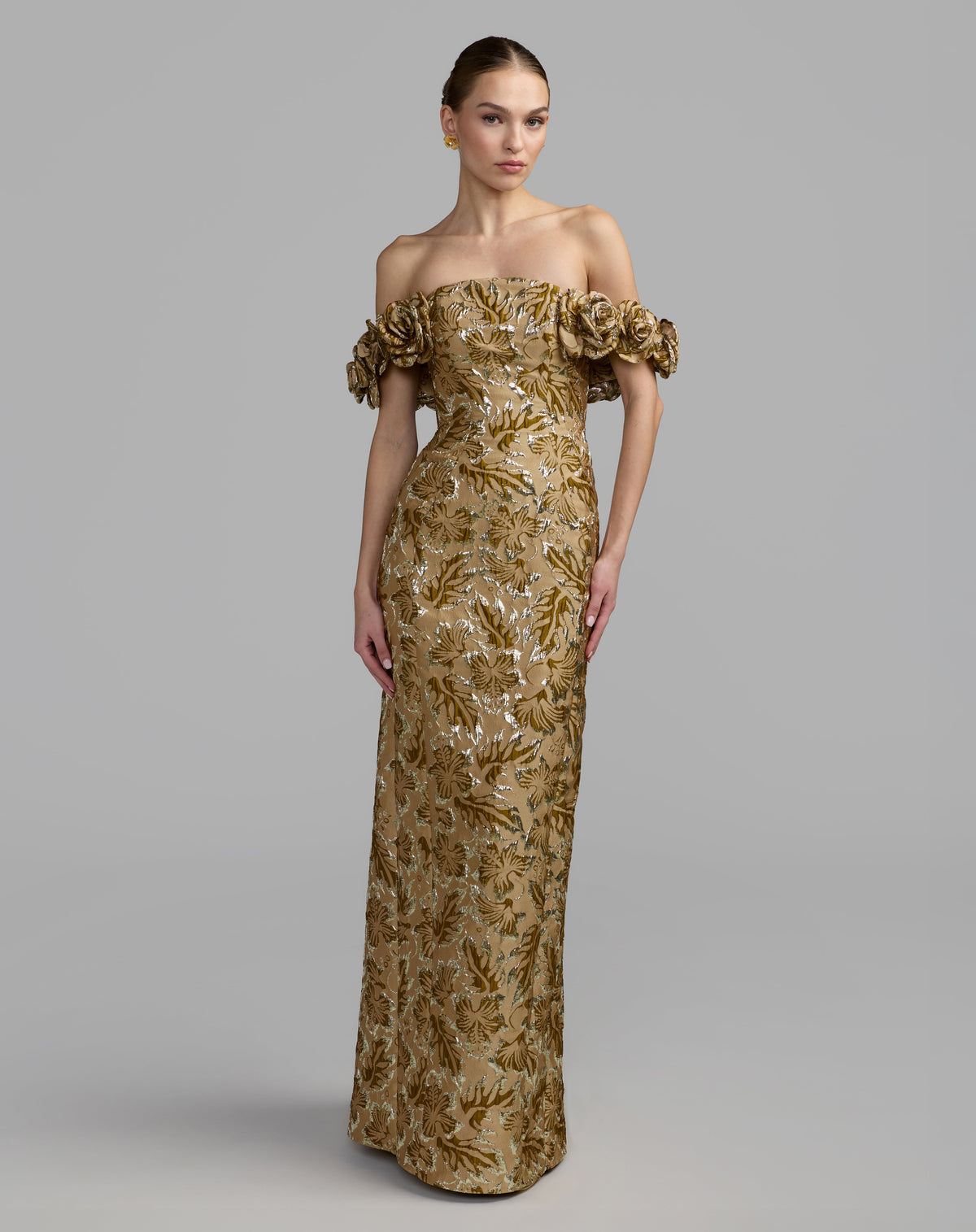 Mac Duggal 11875 - Bronze Multi